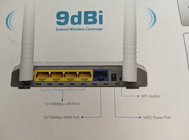 Router 9dBi Edimax BR-6428nC
