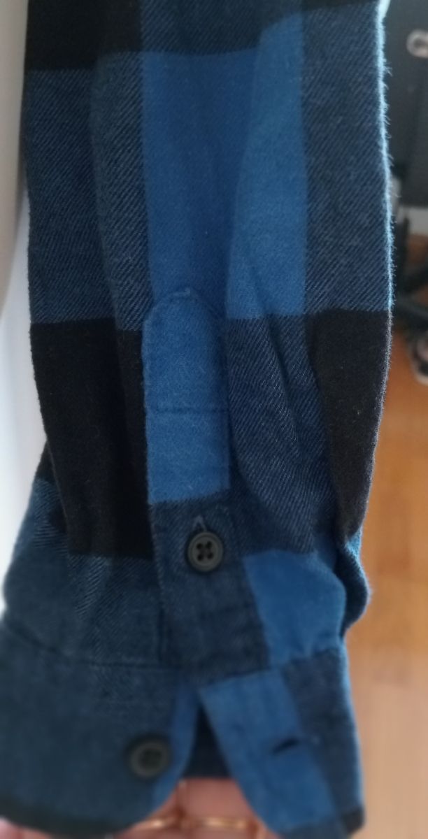 Camisa de cuadros niño.