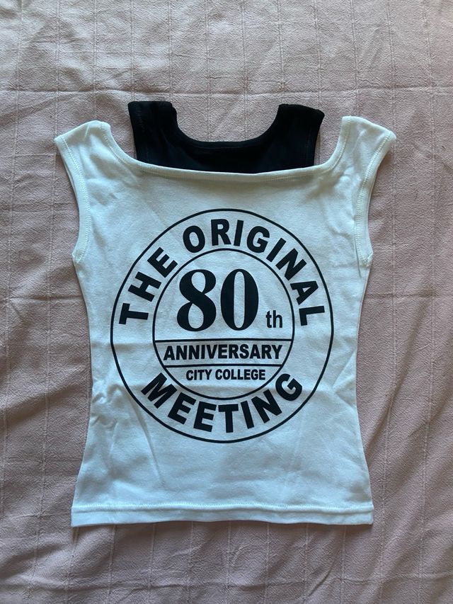 Vintage urban y2k college t-shirt top