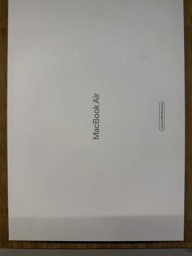 Caja MacBook Air