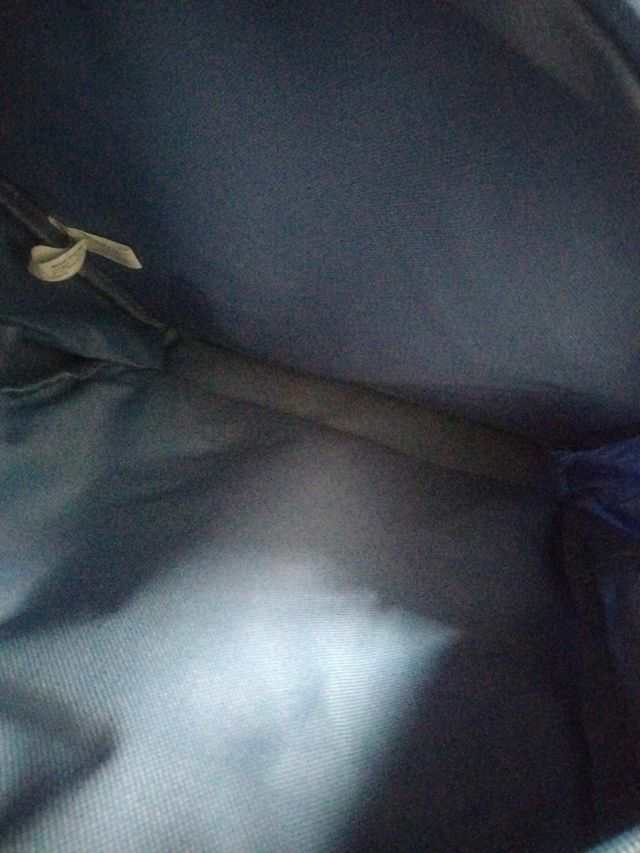 Mochila escolar grande azul