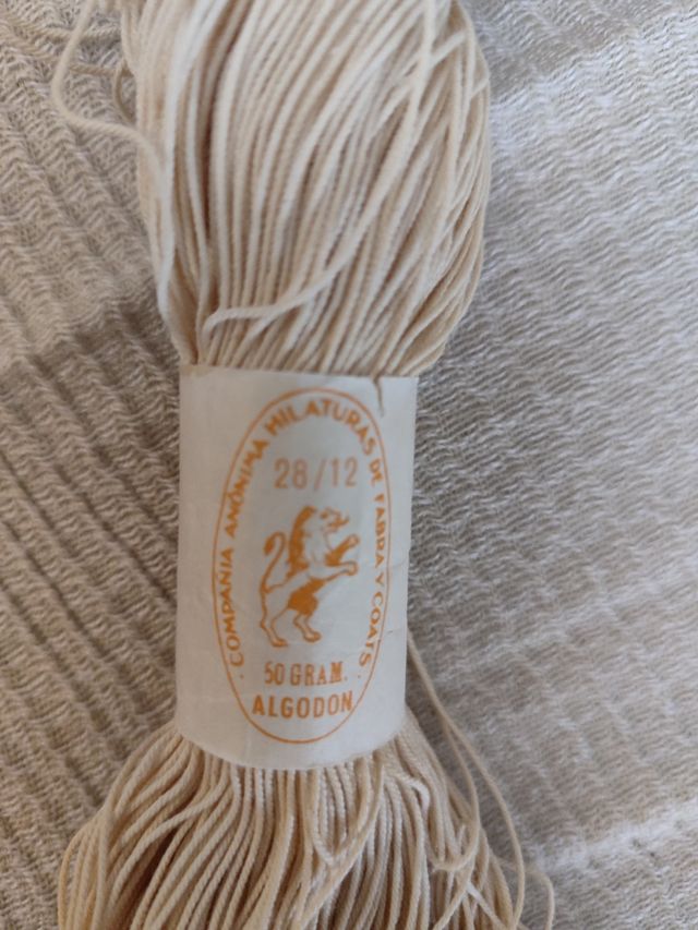 Perlé color beige FABRA COATS