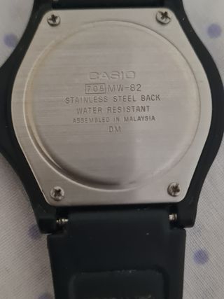 Antiguo reloj casio MW 82