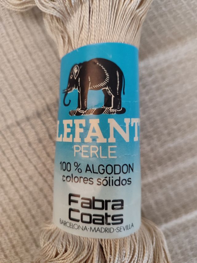 Perlé algodón beige 100gr FABRA COATS