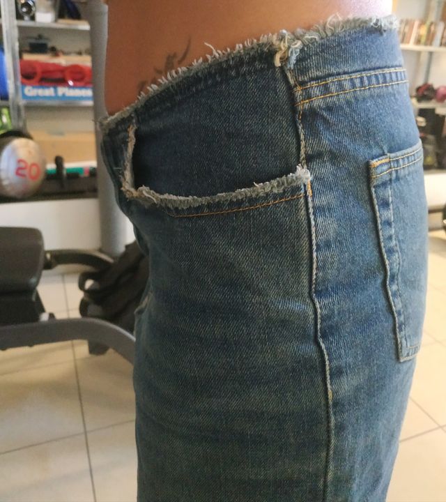 GONNA JEANS BLU DONNA