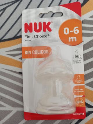 Tetinas NUK 0-6 meses