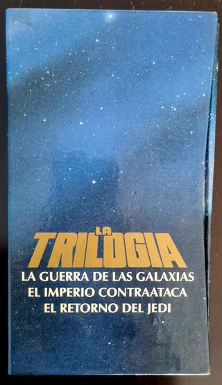 TRILOGIA STAR WARS VHS ORIGINAL