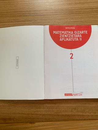 Matematika gizarte zientzietara aplikatuta II