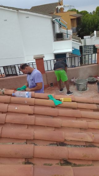 Reparación y reforzado de tejado