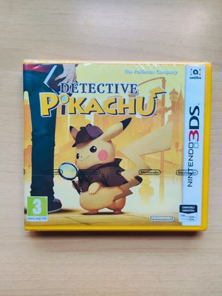 🇪🇦PRECINTADO Detective Pikachu, Nintendo 3DS
