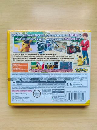 🇪🇦PRECINTADO Detective Pikachu, Nintendo 3DS