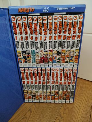 Colleccion Naruto en Ingles volumen 1-27