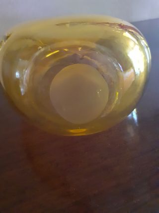 Vaso in vetro soffiato