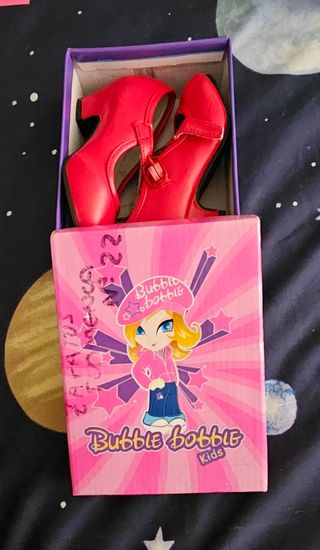 Zapatos flamenca tacón 
