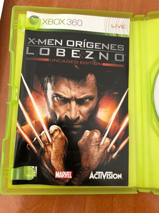 X-men origenes lobezno xbox 360