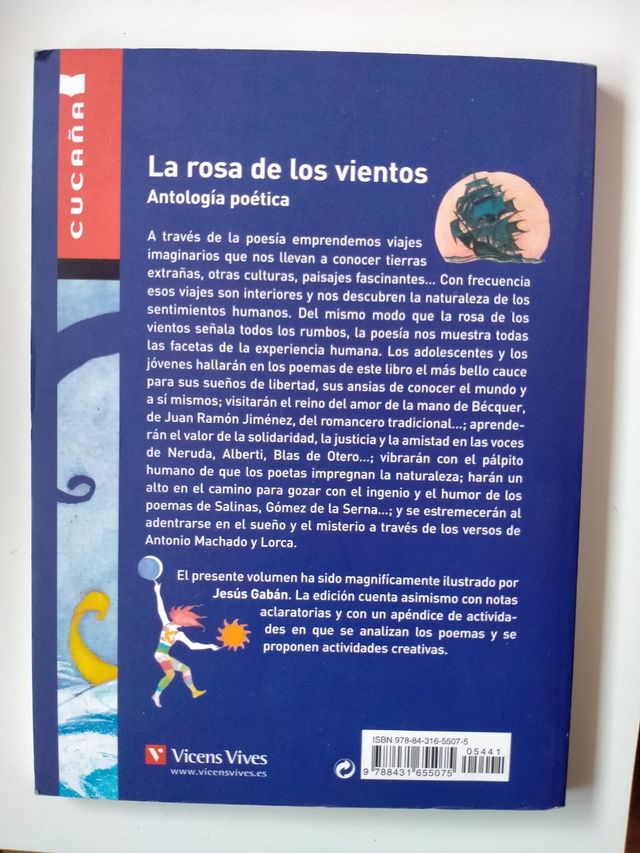 La rosa de los vientos Libro