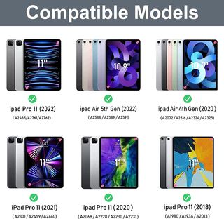 Funda con Teclado iPad Air 5/4 10,9 iPad Pro 11