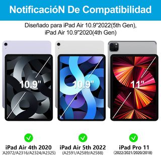 Funda con Teclado iPad Air 5/4 10,9 iPad Pro 11