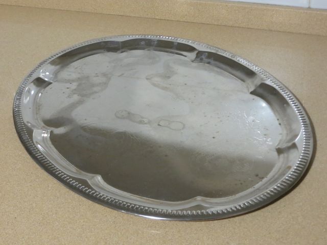 1 Bandeja Grabada Nueva de 46cm