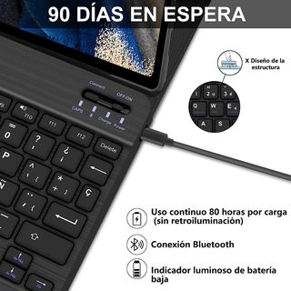Funda con Teclado Samsung Galaxy Tab S8/S7 11"