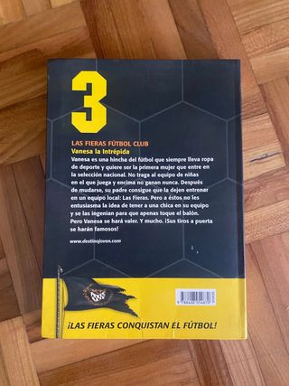 Las fieras futbol club. Vanesa la intrepida
