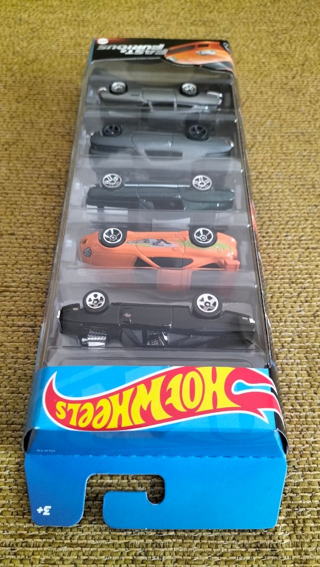 PACK FAST FURIOUS HOT WHEELS