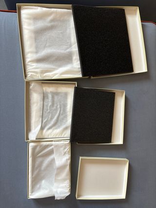 2 cornici  1 svuotatasche in argento