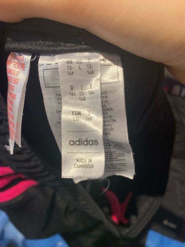 Conjunto deportivo adidas rosa