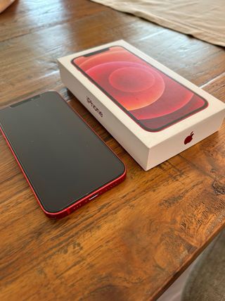 Iphone 12 64gb rojo COMO NUEVO