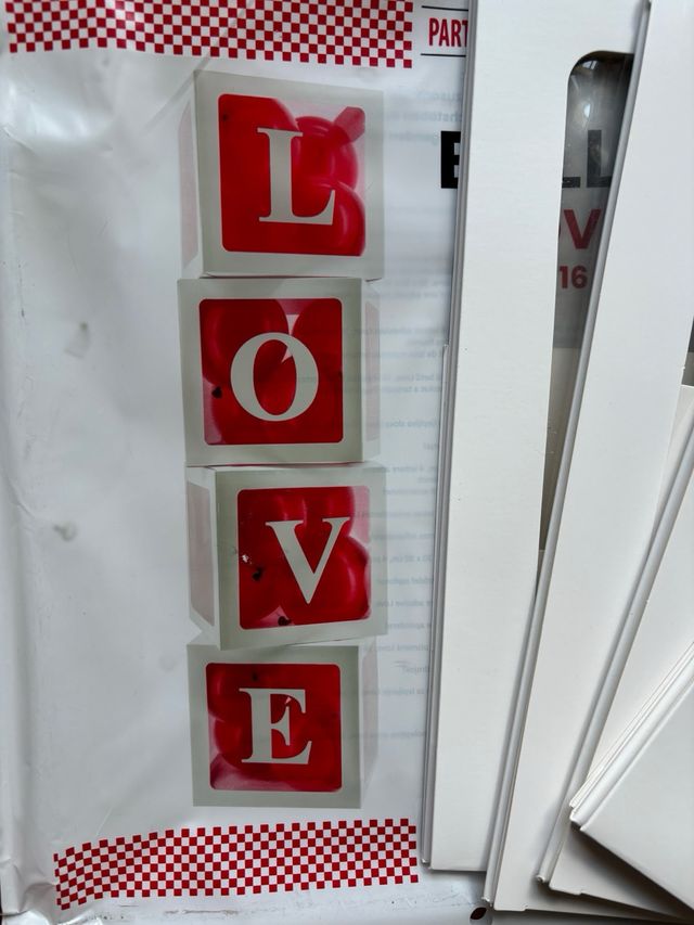 Cubos decoracion boda