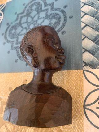 Lotto statuette legno 1