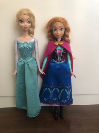 Muñecas Elsa y Anna Frozen