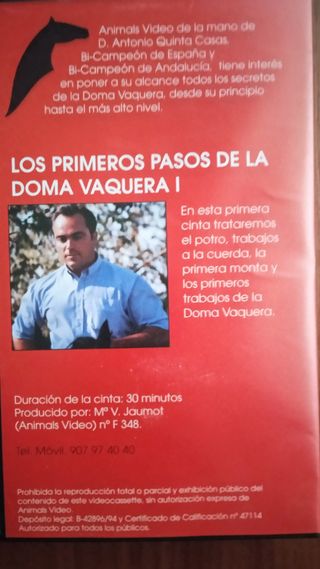 VHS Doma vaquera