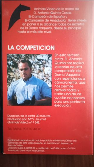 VHS Doma vaquera