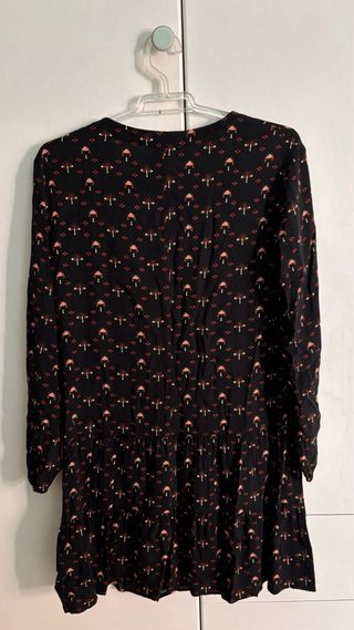 Vestido corte cintura baja