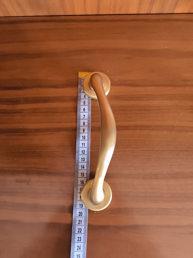 2 Maneta de puerta de latón