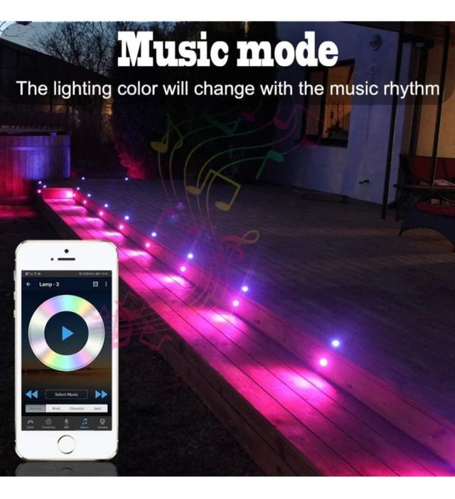 Juego 6 focos led smart empotrables