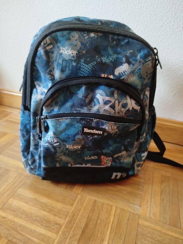 Mochila Tandem para libros reforzada en espalda