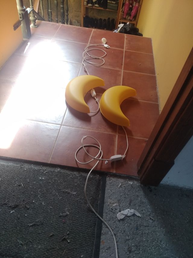 Lamparas luna infantil