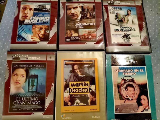 Lote 6 DVDs