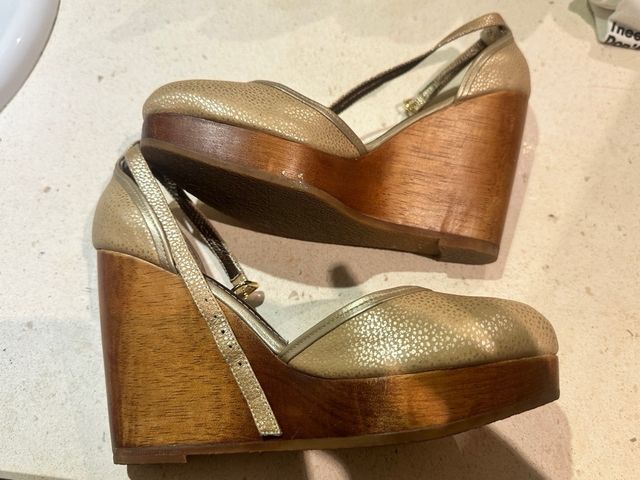 Zapatos plataforma  T37