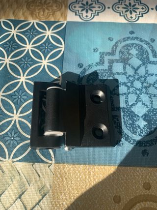 Cerniera in lega nera