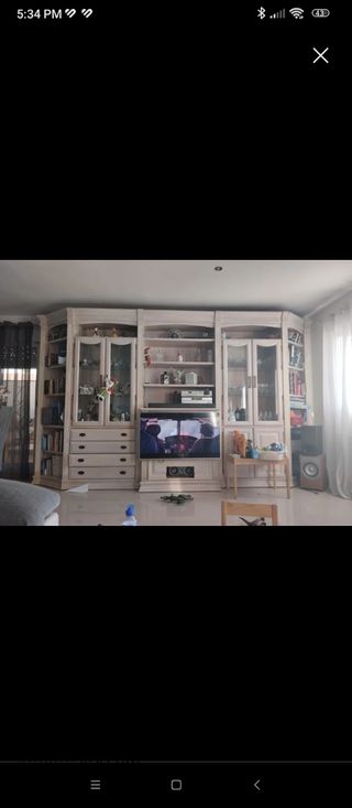 Mueble de salón tipo colonial