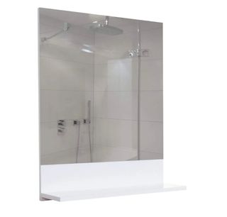 Espejo baño con estante blanco NUEVO
