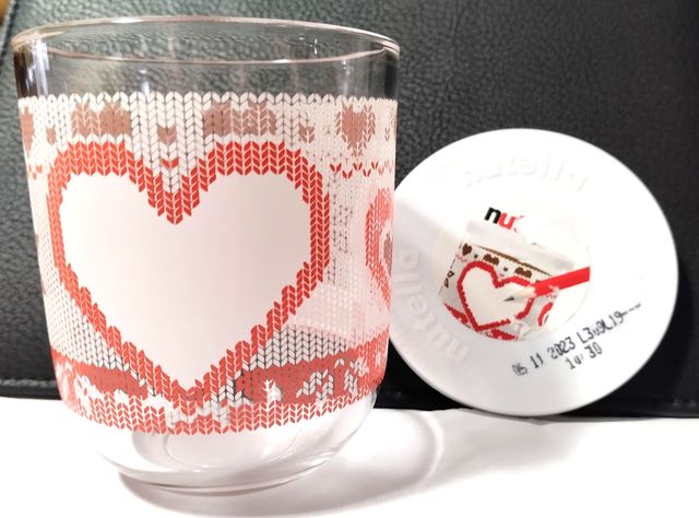 Set di 7 bicchieri Ferrero Nutella