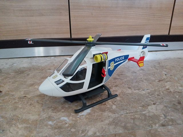Helicóptero de Policía Playmobil