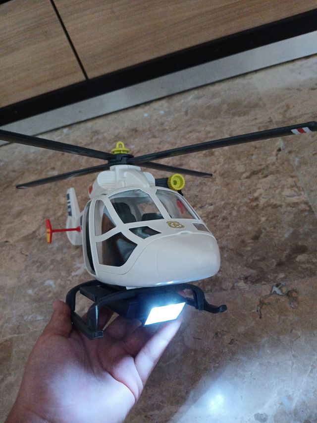 Helicóptero de Policía Playmobil