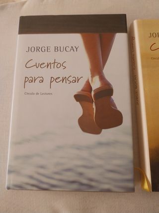 Lote de 2  libros de Jorge Bucay