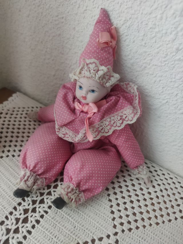 Arlequín de porcelana