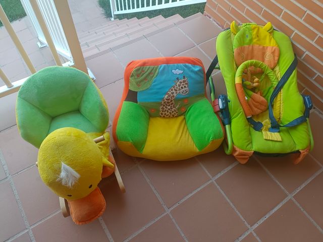 Hamaca,sillita y balancín